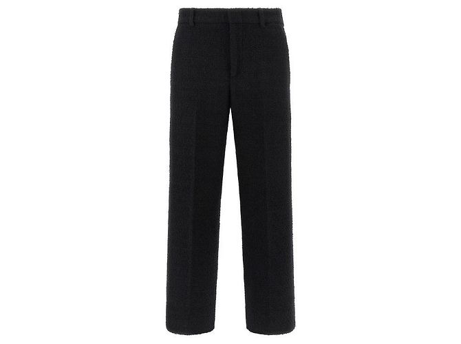 Gucci Pantalones de lana bouclé - vista 4