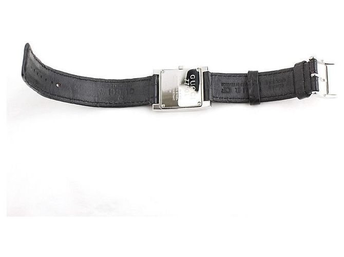 Gucci Orologio al quarzo con cinturino in acciaio nero Wany - vista 4