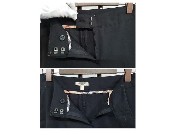 Burberry Pantalones negros para mujer - vista 4