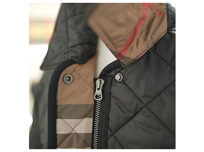 Burberry Dalry Steppjacke aus Polyester in Schwarz - Ansicht 12