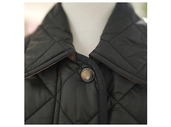 Burberry Dalry Steppjacke aus Polyester in Schwarz - Ansicht 13