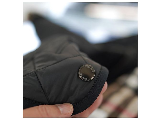 Burberry Dalry Steppjacke aus Polyester in Schwarz - Ansicht 16