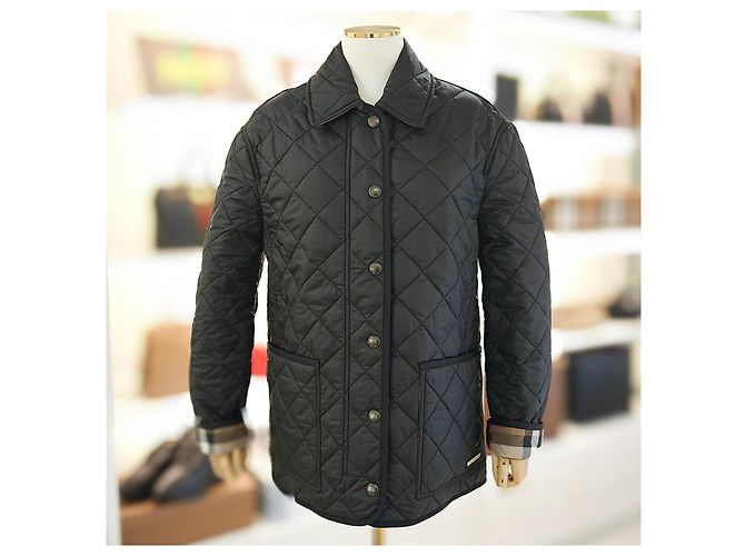 Burberry Dalry Steppjacke aus Polyester in Schwarz - Ansicht 2