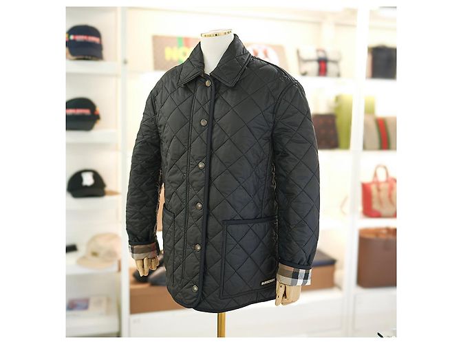 Burberry Dalry Steppjacke aus Polyester in Schwarz - Ansicht 3