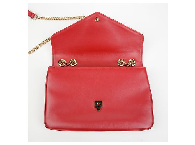 Gucci Borsa a tracolla media testa di tigre Rosso - vista 19