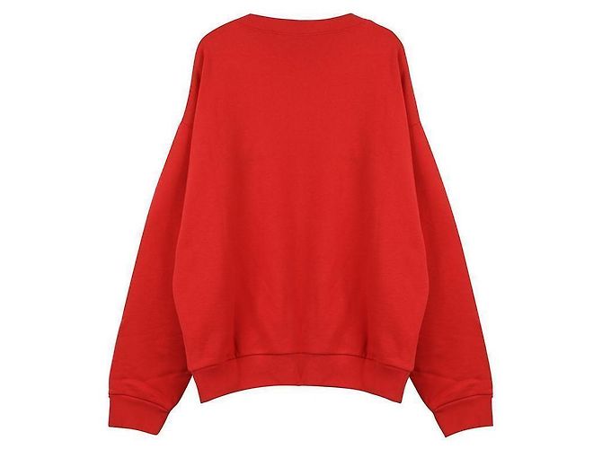 Gucci Moletom com logo Vermelho - vista 4
