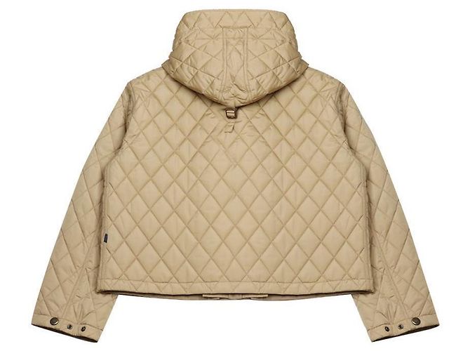 Burberry Chaqueta corta de nylon acolchado con capucha - vista 4