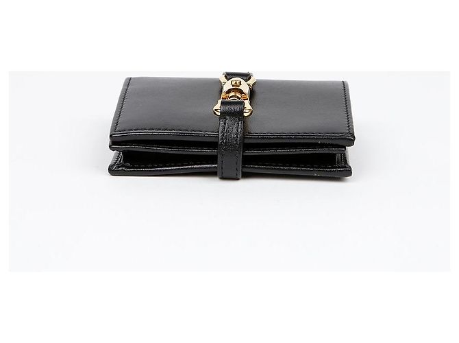 Gucci Portafoglio Portacarte Jackie Nero - vista 6
