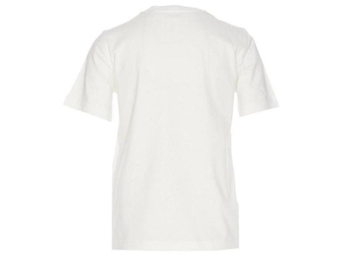 Burberry Camiseta de algodón de manga corta Check Label Blanco - vista 5