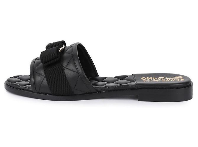 Salvatore Ferragamo Slide NERO - vista 6