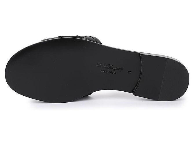 Salvatore Ferragamo Slide NERO - vista 7
