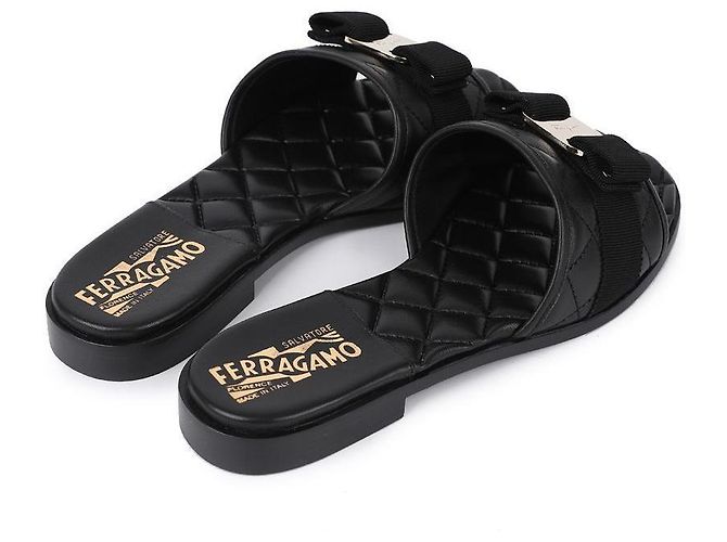 Salvatore Ferragamo Slide NERO - vista 8