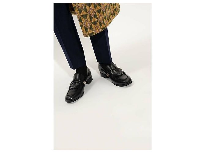 Gucci Mocassino specchiato Nero - vista 5