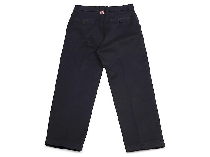 Thom Browne Pantaloni Chino Utility in Twill di Cotone - vista 4