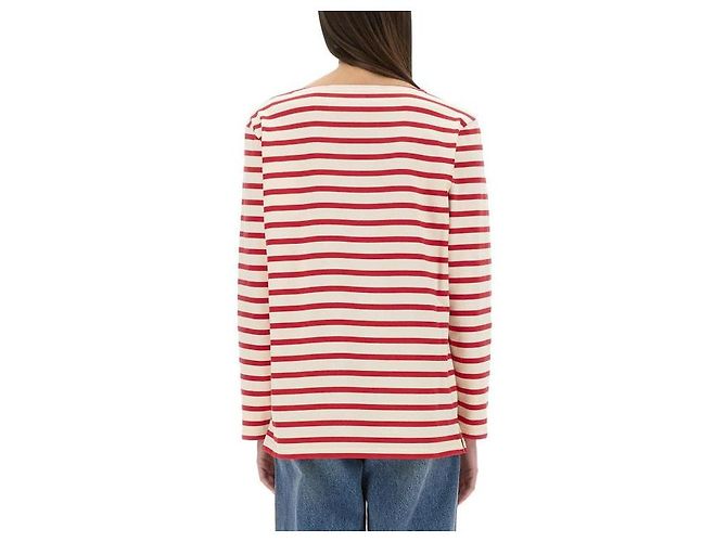 Valentino She Gestreiftes T-Shirt - Ansicht 6