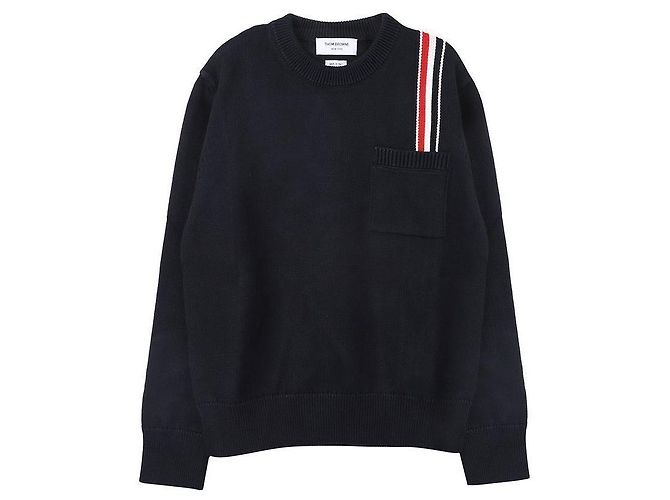 Thom Browne Suéter de cuello alto Azul - vista 3