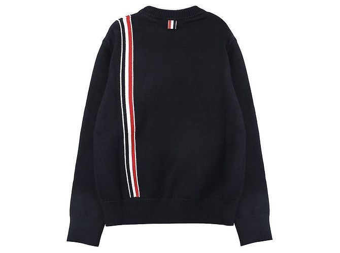Thom Browne Suéter de cuello alto Azul - vista 4