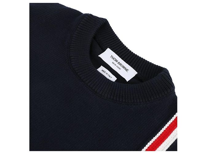 Thom Browne Suéter de cuello alto Azul - vista 5