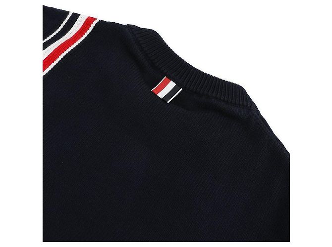 Thom Browne Suéter de cuello alto Azul - vista 6
