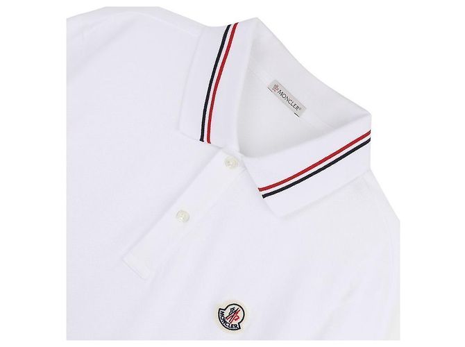 Moncler Polo T-Shirt mit Patch-Logo - Ansicht 5