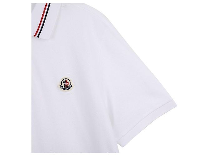 Moncler Polo T-Shirt mit Patch-Logo - Ansicht 6