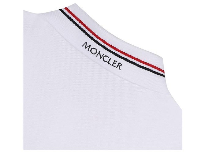 Moncler Polo T-Shirt mit Patch-Logo - Ansicht 9