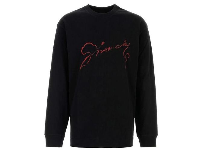 Givenchy Langarm-T-Shirt mit Logo-Druck - Ansicht 4