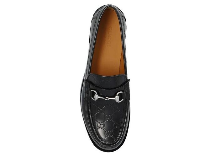 Gucci Mocassini Horsebit AADIU Nero - vista 9