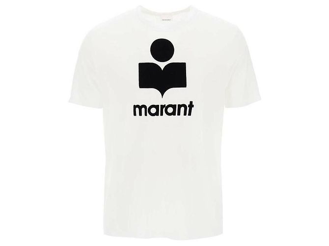 Isabel Marant T-Shirt mit kurzen Ärmeln Weiß - Ansicht 4