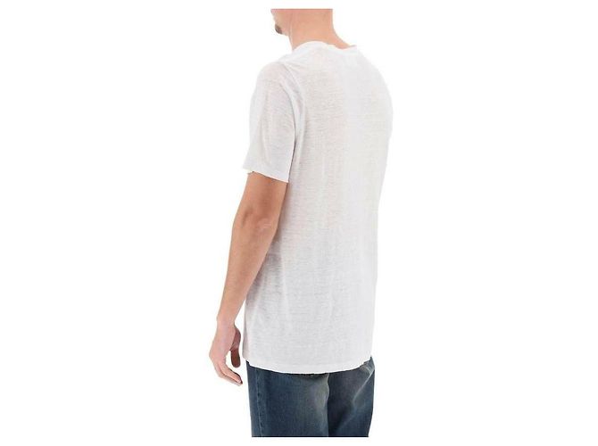 Isabel Marant T-Shirt mit kurzen Ärmeln Weiß - Ansicht 6