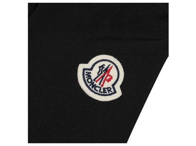 Moncler Giacca corta con cappuccio Bron Down Nero - vista 9