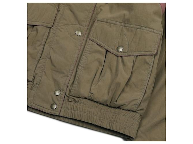 Isabel Marant Button Drawstring Jacket Brown - view 9