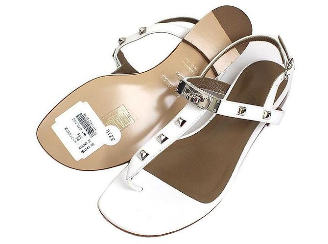 Hermès Weiße Olivia Sandalen - Ansicht 3