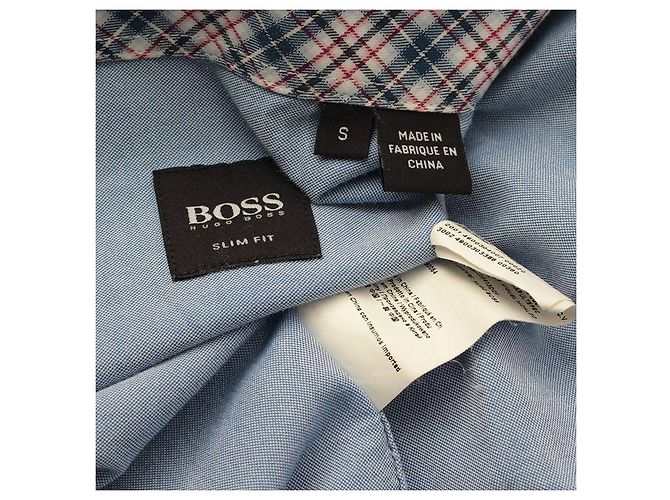 Hugo Boss Camicia da Uomo Boss Azzurra Blu - vista 3