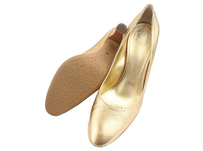 Giuseppe Zanotti Décolleté in metallo oro D'oro - vista 4