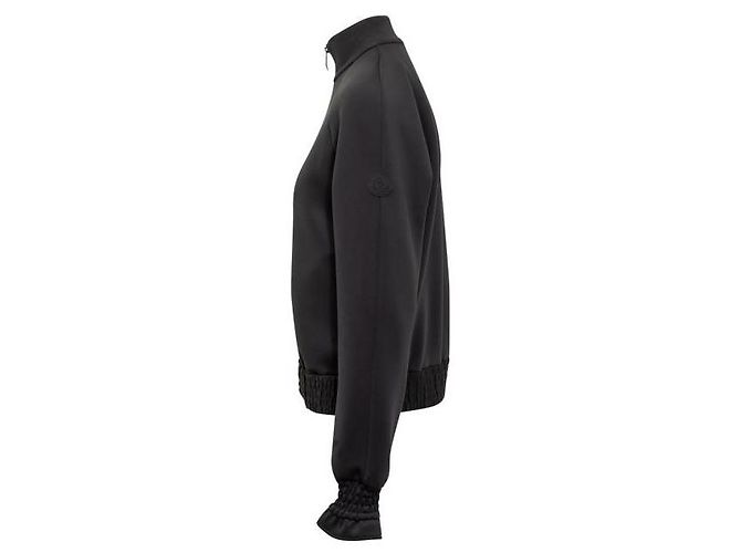 Moncler Moletom com zíper em neoprene Preto - vista 6