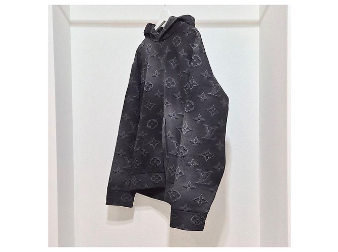 Louis Vuitton Monogram Hoodie von Virgil Abloh Braun - Ansicht 2