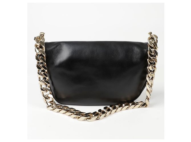 Burberry Bolso cruzado de cadena mediano Olimpia Negro - vista 4
