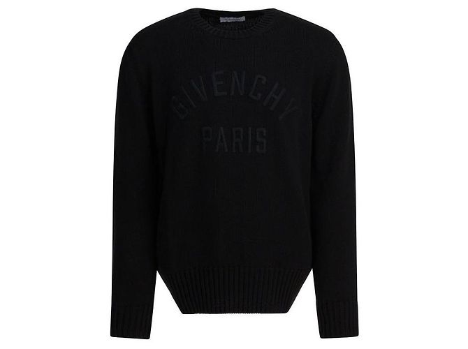 Givenchy Maglione di cotone con dettagli di Parigi - vista 4