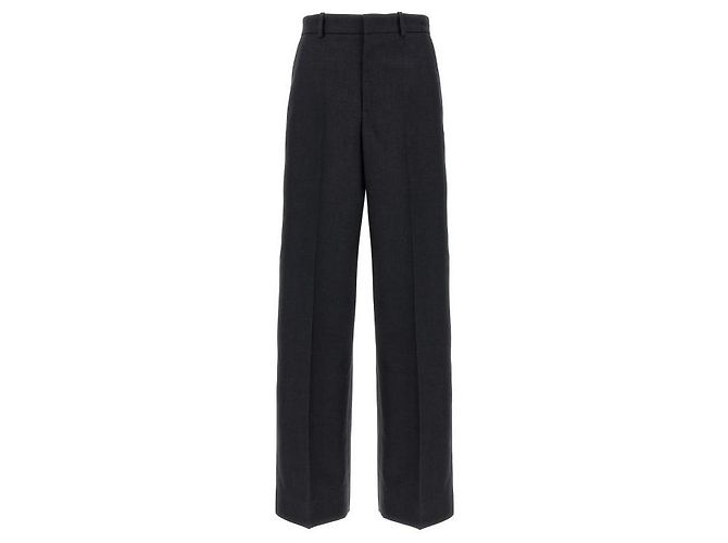 Gucci Pantalones de lana entallados Negro - vista 4