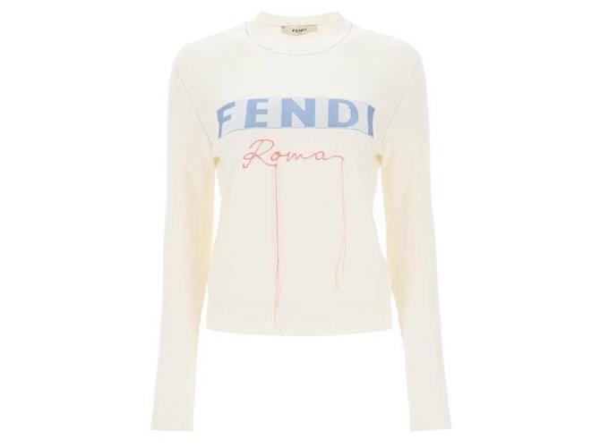 Fendi Suéter de cachemira Blanco - vista 4