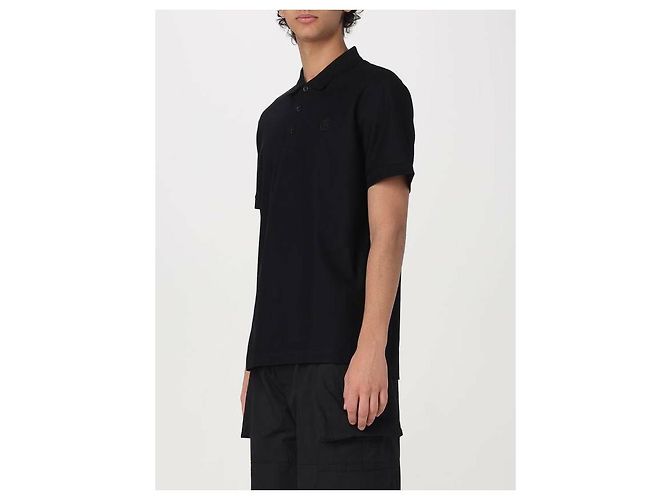 Burberry Polohemd aus Baumwolle Schwarz - Ansicht 6