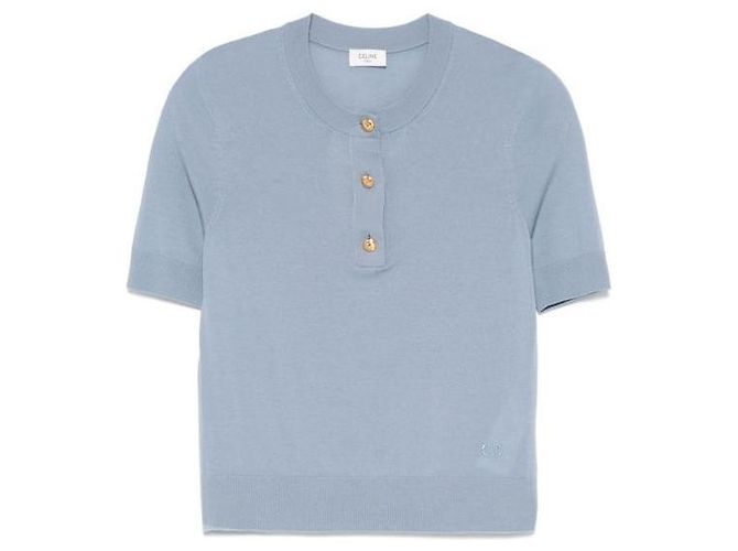 Céline Pullover mit Rundhalsausschnitt aus feiner Wolle - Ansicht 4
