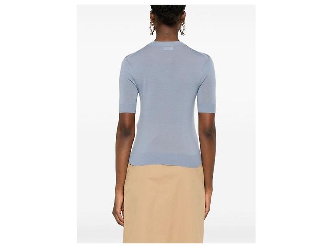 Céline Pullover mit Rundhalsausschnitt aus feiner Wolle - Ansicht 6