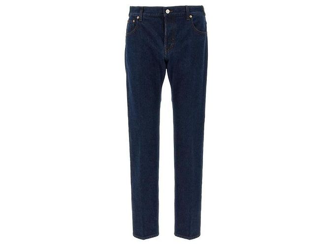 Gucci Tapered Denim Pants Blau - Ansicht 4