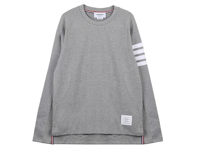 Thom Browne Bar Cotton T-Shirt - view 3