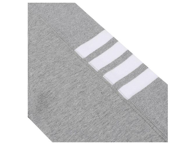 Thom Browne Bar Cotton T-Shirt - view 8
