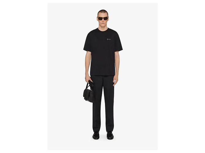 Givenchy Camiseta de algodão com estampa de Objeto - vista 5