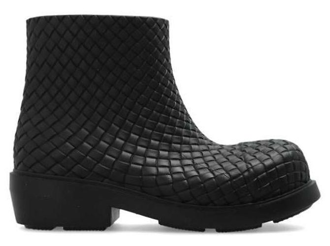 Bottega Veneta Botines Fireman Negro - vista 4