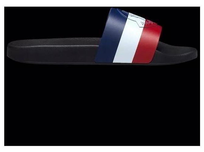 Moncler Chaussons avec logo brodé - vue 4